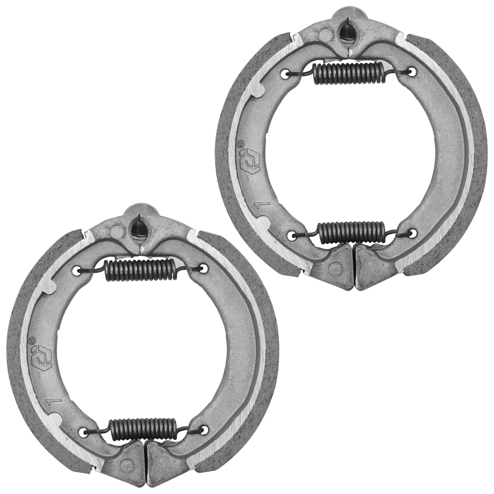 Front & Rear Brake Shoes for Suzuki FA50 Shuttle 1980-1991 Scooter Brake Shoes