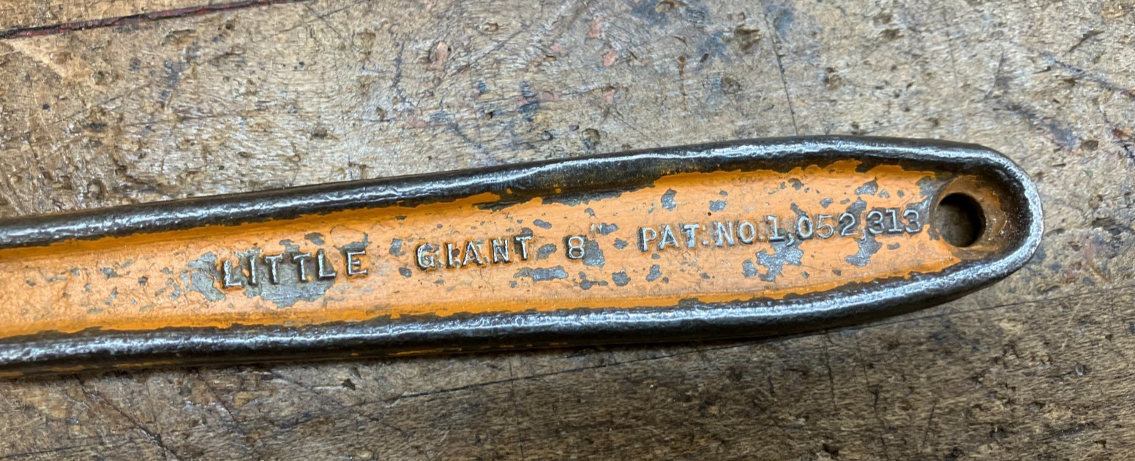 GTD Little Giant 8" Reversible Jaw Pipe Wrench Clean One