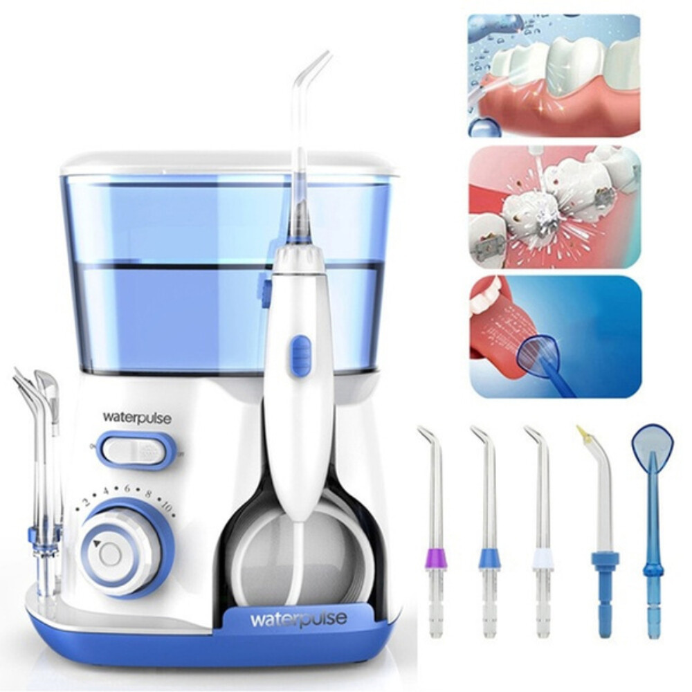 Electric Water Flosser Jet Portable Oral Irrigator Tooth Cleaner Floss Picks