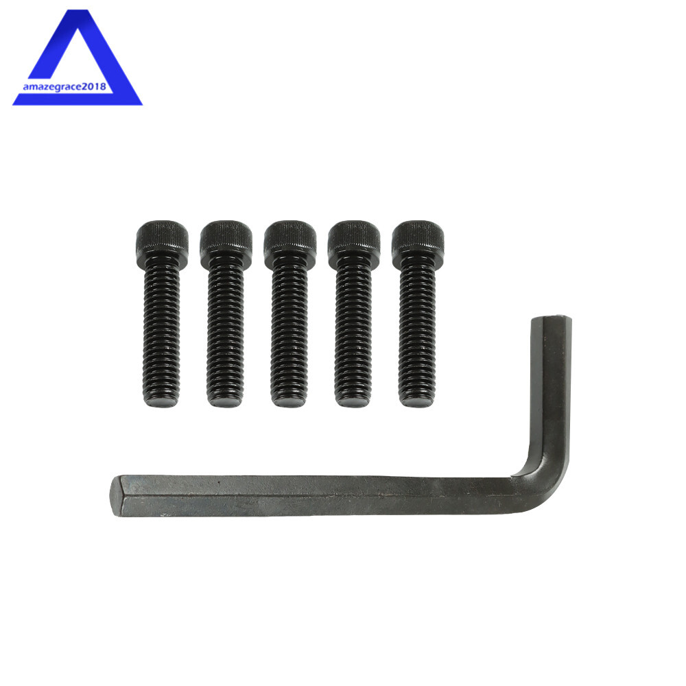 8 Piece 1-2-3 123 23 Hole Precision 0.0001 Block Set With Screws HEX KEY