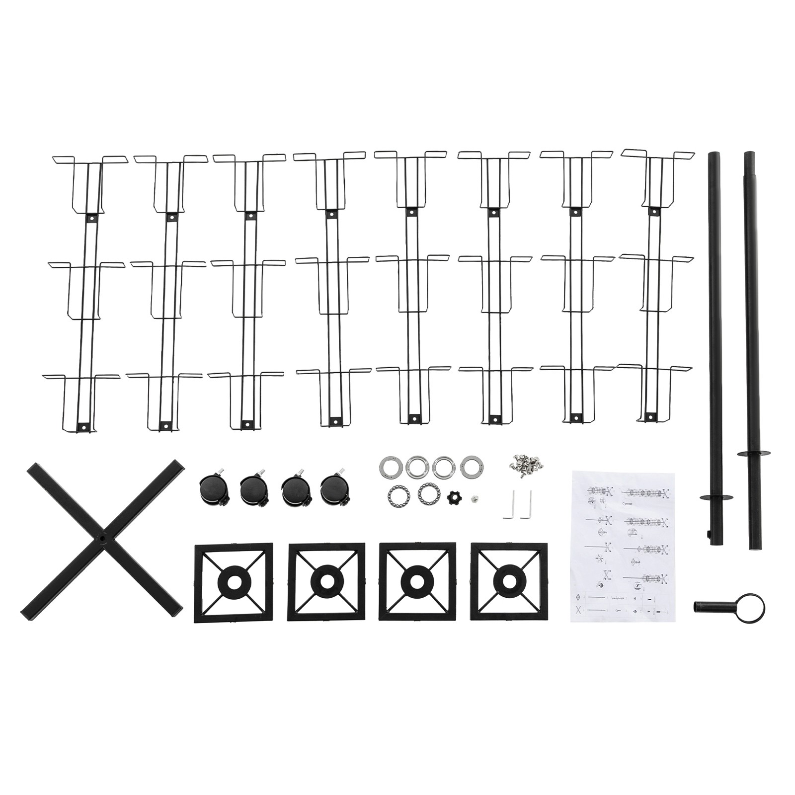 Rotating Greeting Card Rack, Display Stand Spinning, Pocket Rotating Holder