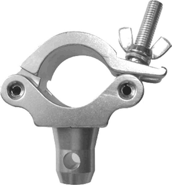 Truss Half Coupler with Half Conical Connector Silver, 2"/48-51 mm diameter