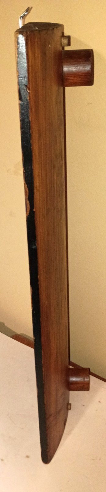 Antique Industrial Wooden Foundry Pattern Mold - C. 1920