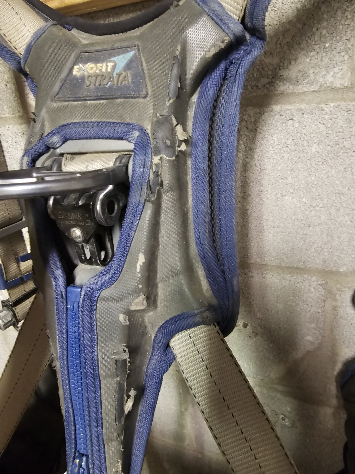 3M DBI-SALA EXOFIT STRATA XL FULL BODY HARNESS FALL PROTECTION 1112538 XL BELT