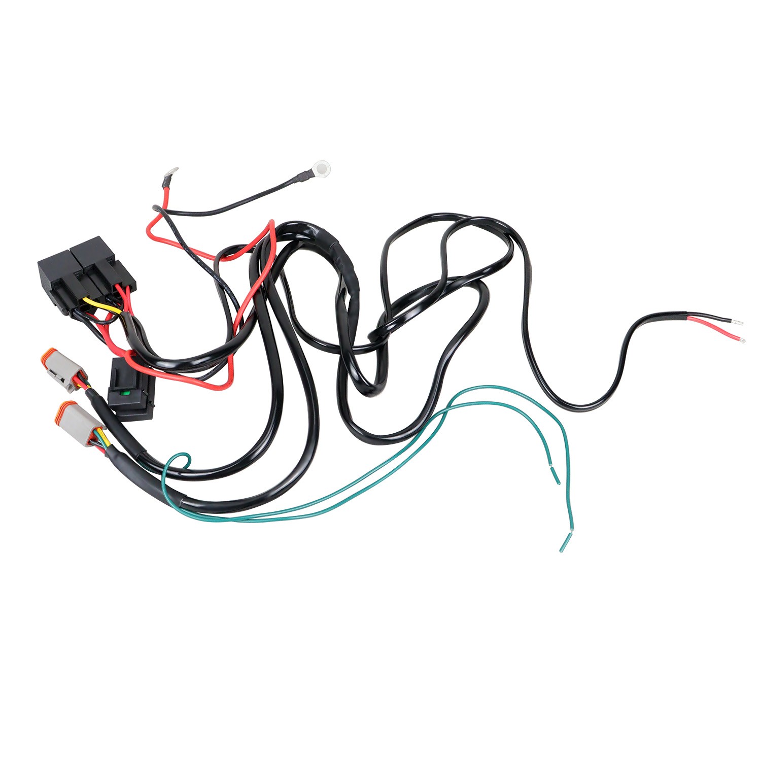 LP6 Lighting LED Headlight Electronic Wires Extensions for Harley Road Glide