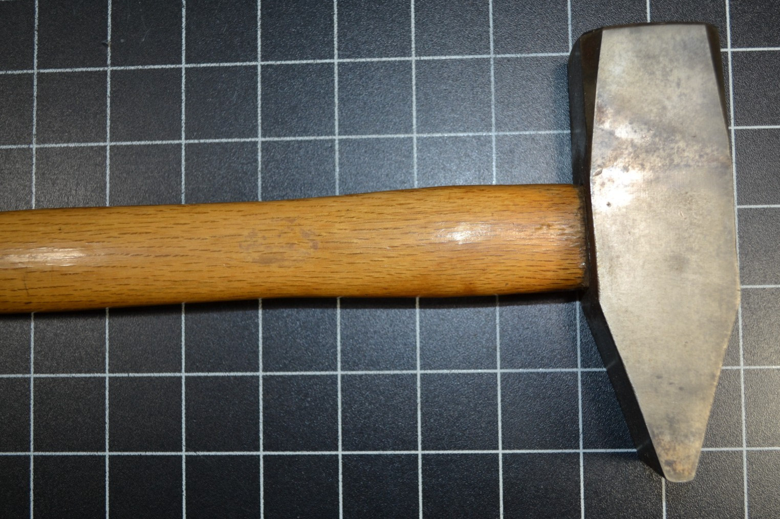GERMAN - 2000g - BLACKSMITH - FORGING HAMMER - CROSS PEIN - ALL ORIGINAL