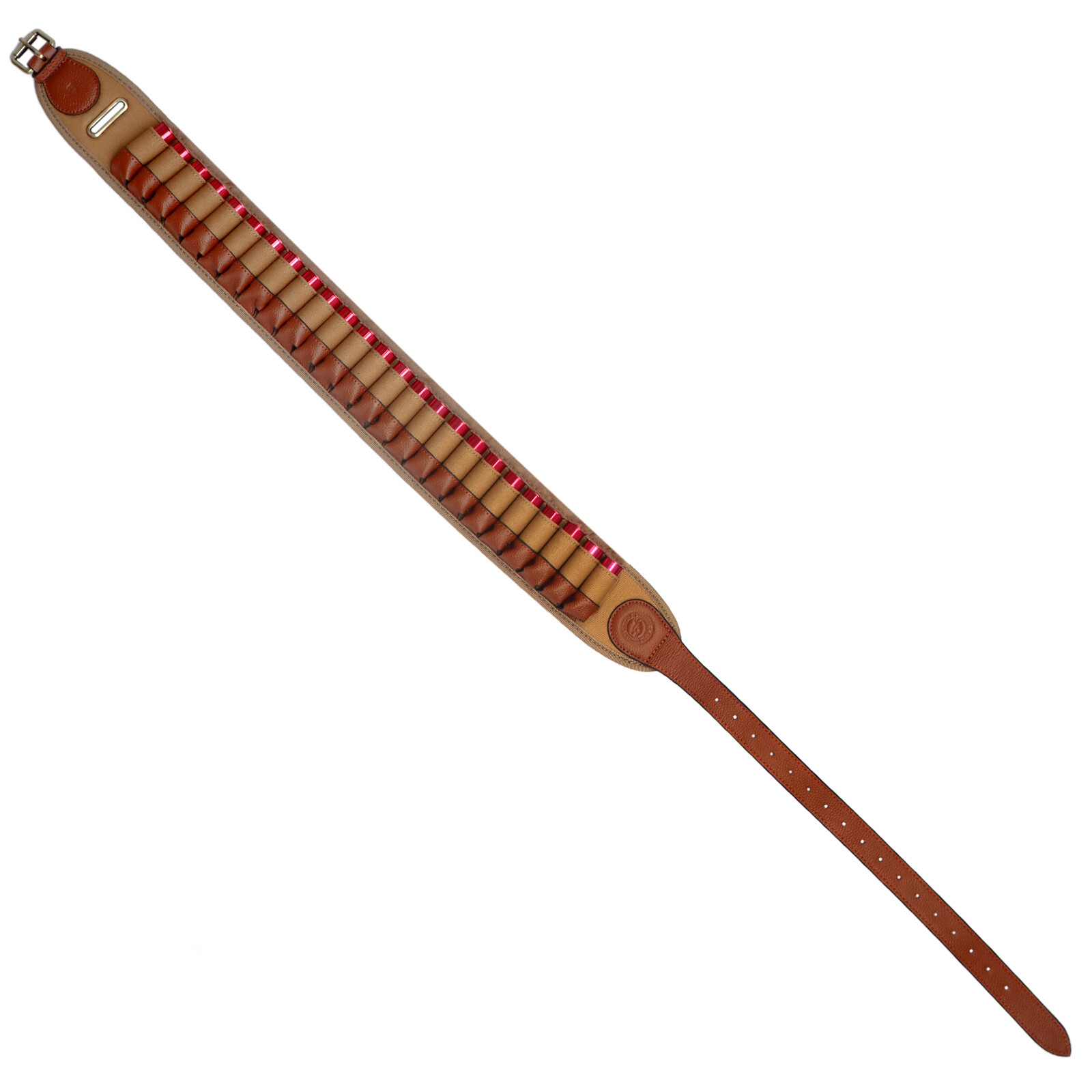 TOURBON Bandolier Cartridge Belt Shotgun Shells Holder 12GA Range Shooting USA