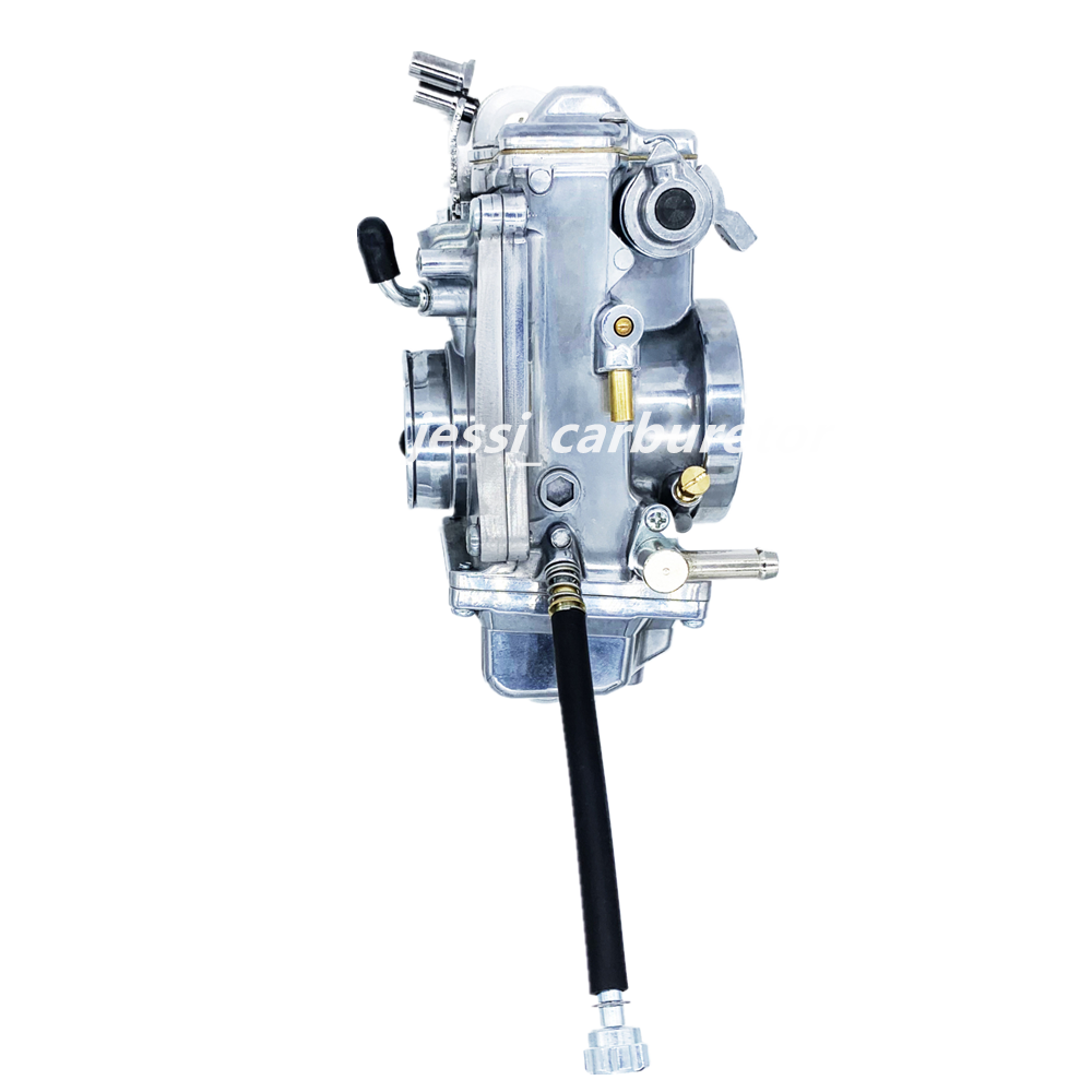 Polish Carburetor for Mikuni 42mm Harley HSR42 Evo Evolution Twin Cam TM42 Carb