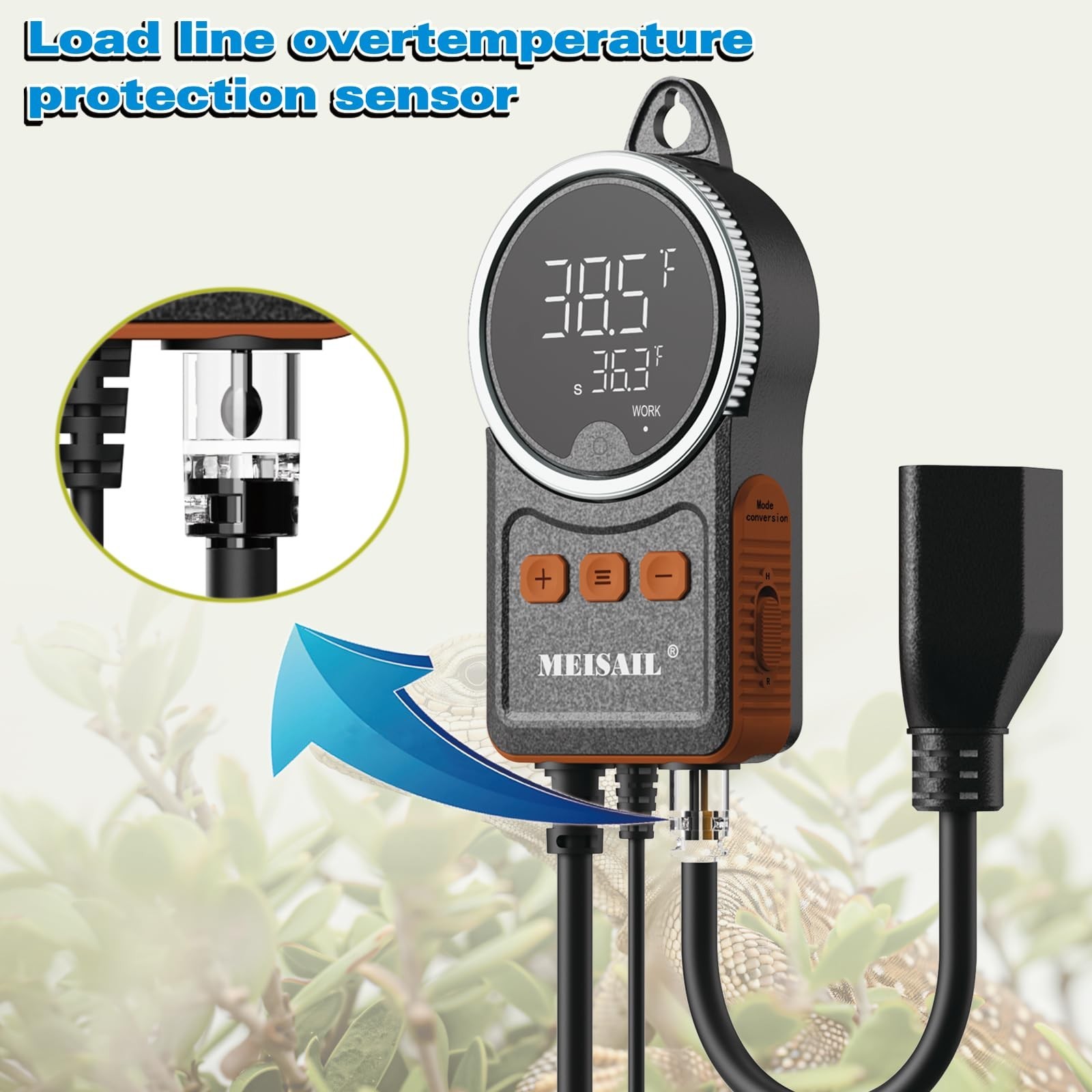 Temperature Controller can be Used for aquaculture, Plant mat Heating, Reptil...