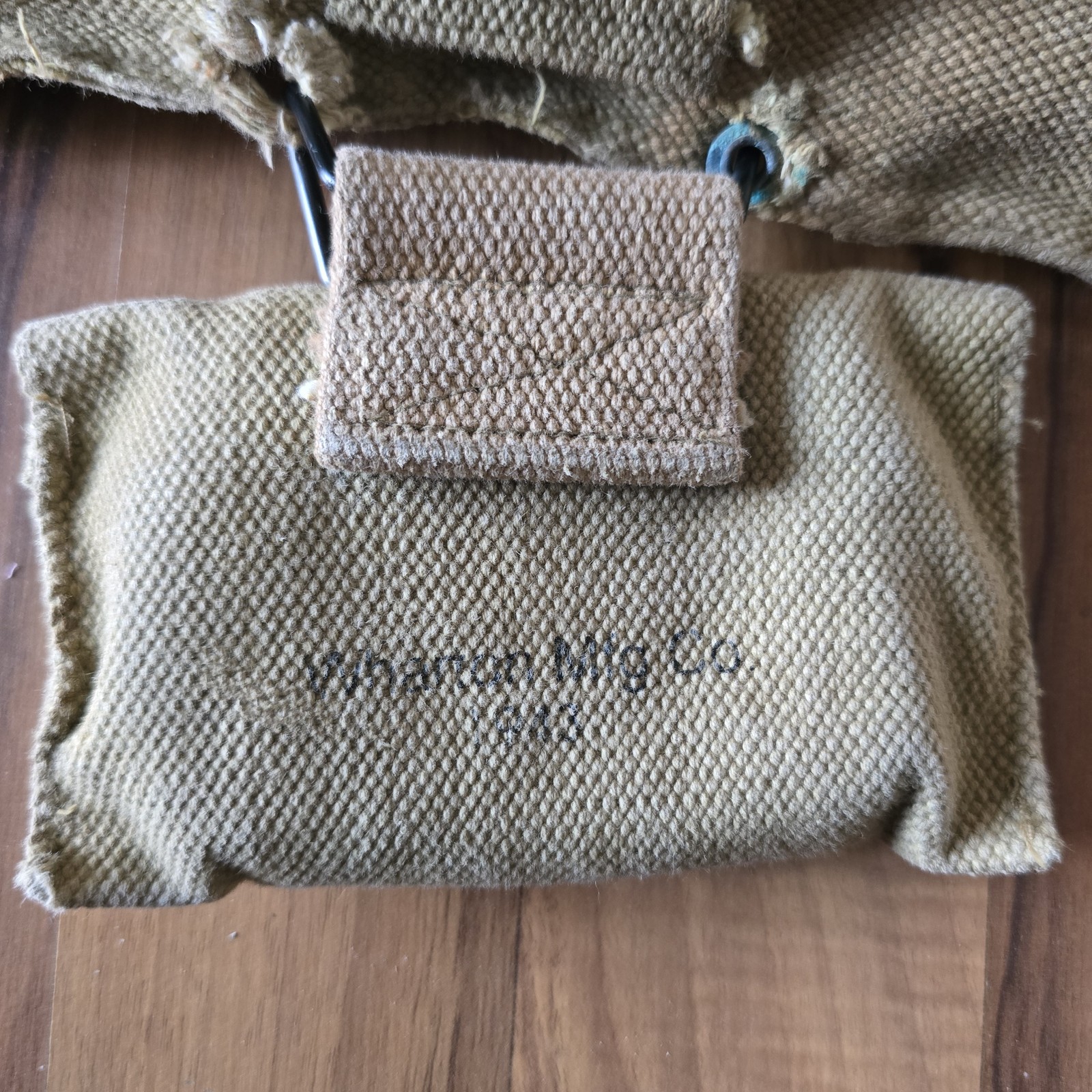 USMC Cartridge Belt Suspenders Canteen First Aid Wharton Mfg For Reenactment