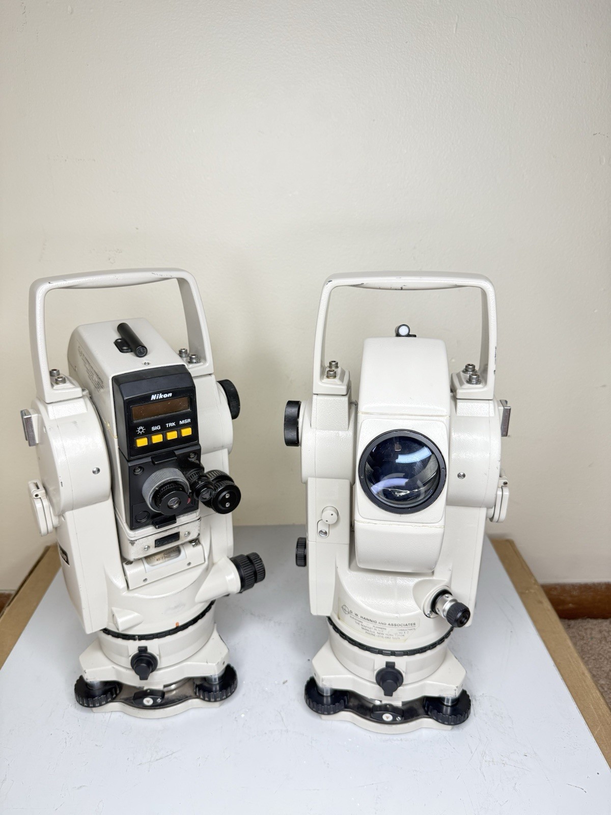 Vintage Nikon NTD-2 360° Digital Theodolite Distance Meter