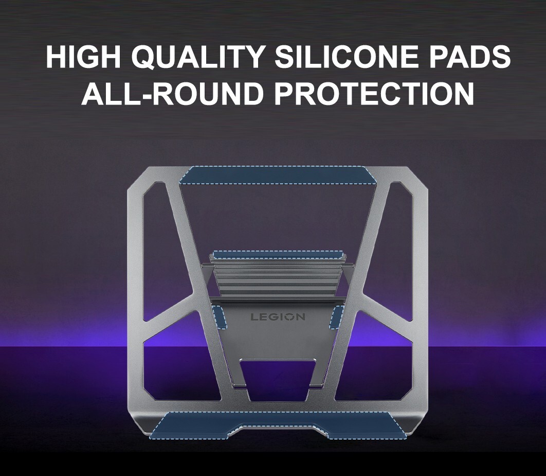 Legion/Lenovo Gaming Laptop Cooling Stand, Z4 Slim, Aluminum Alloy, Genuine 2024