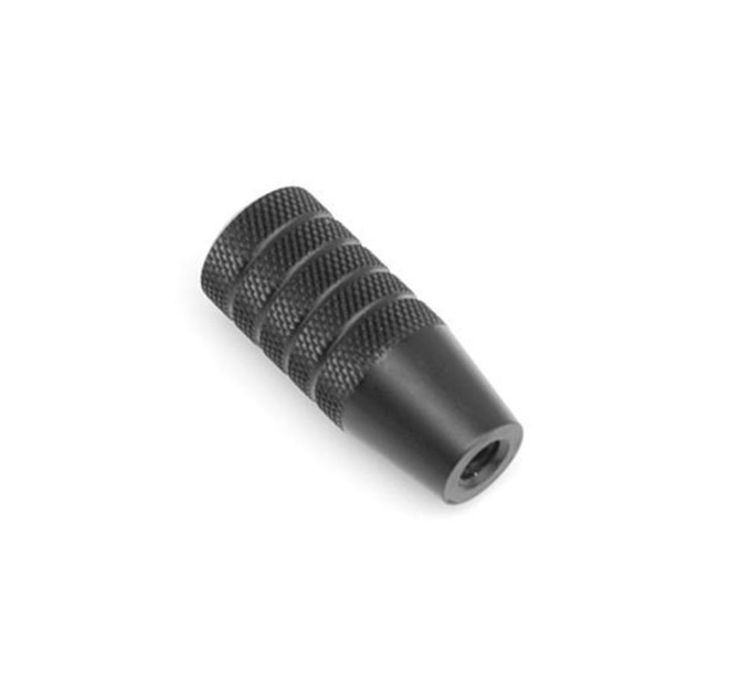 DiProducts CZ 455 457 Slim Knurled Grooved Bolt Knob Handle Black Aluminum 19074