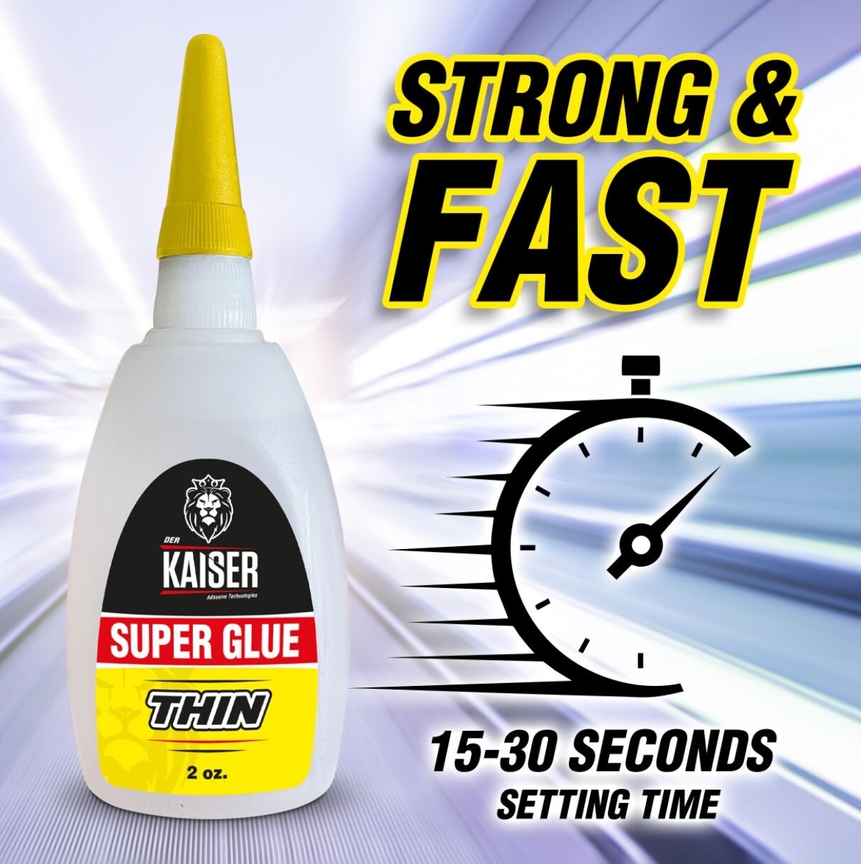 Der Kaiser Thin Cyanoacrylate (CA) Super Glue 4oz