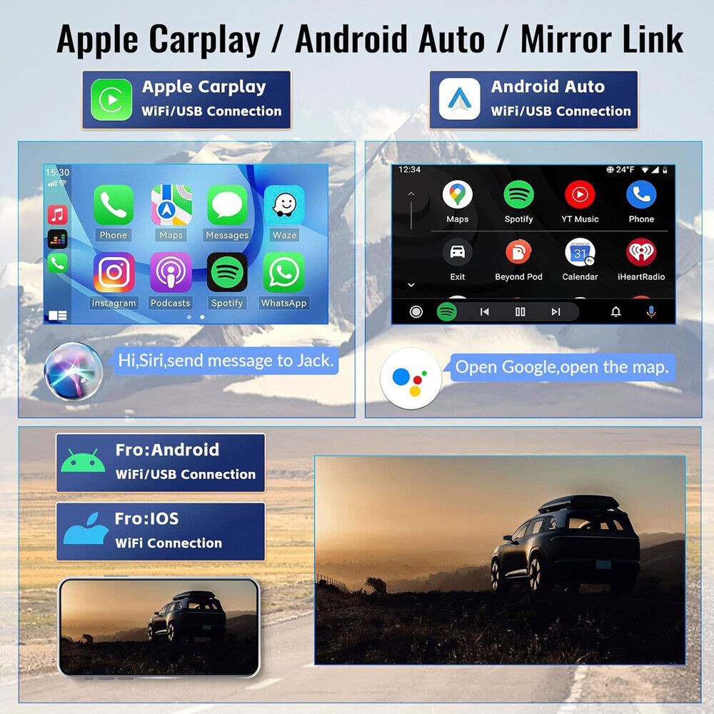 For 2003-2006 GMC Sierra Android 13 Apple CarPlay Android Auto Car Radio Stereo