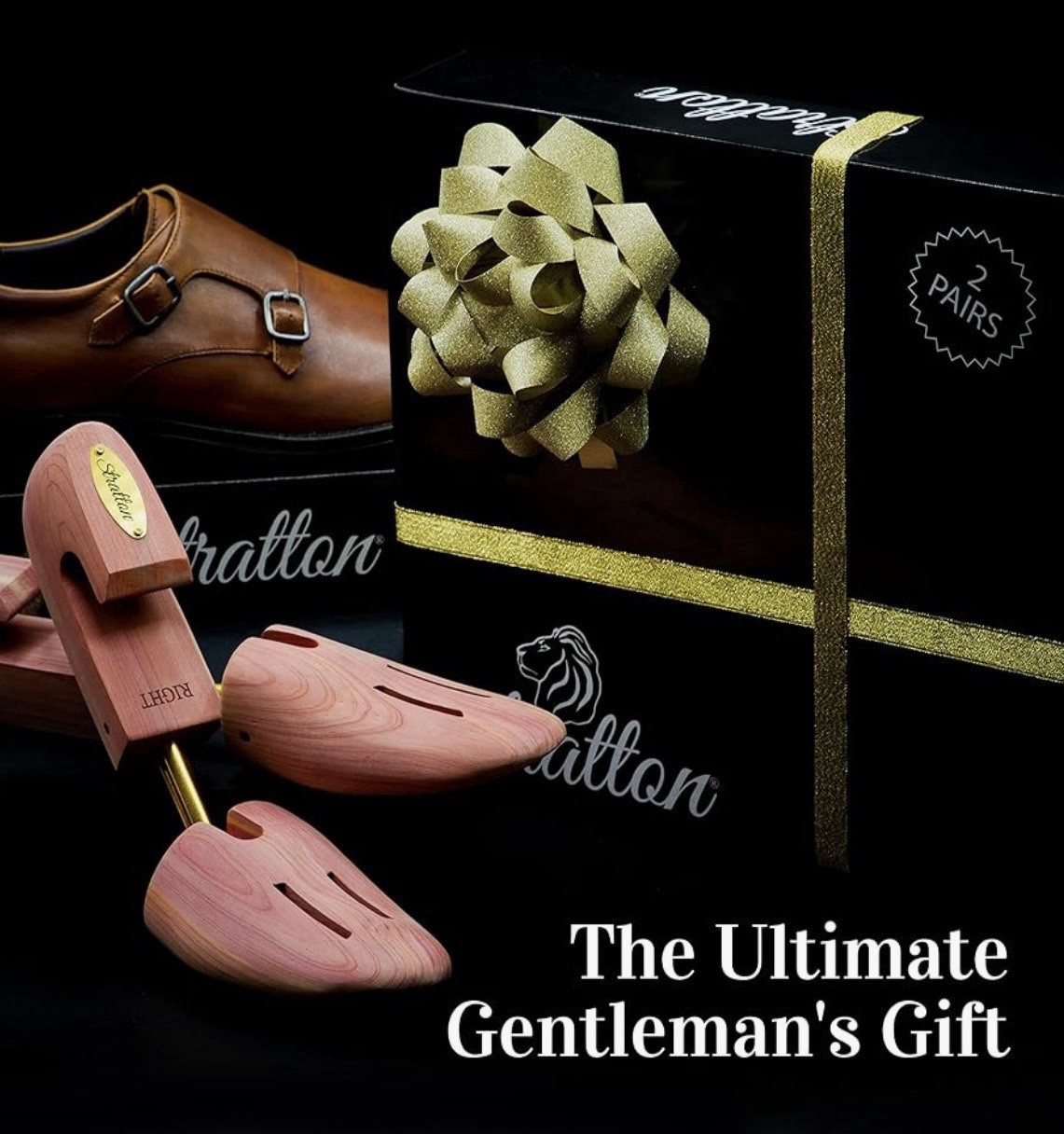 4 Pairs Cedar Shoe Tree - Shoe Trees for Men&Women, Sneakers, Widener&Shaper