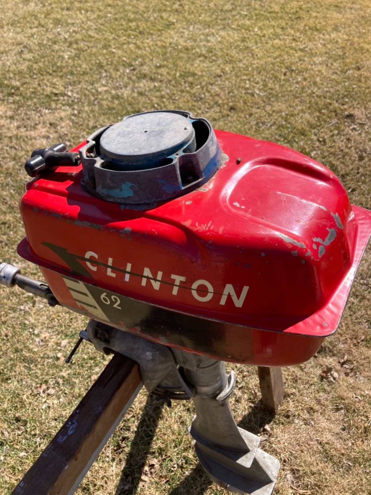 1956 Clinton Model 62R Outboard Boat Motor 5.5 HP Very Nice