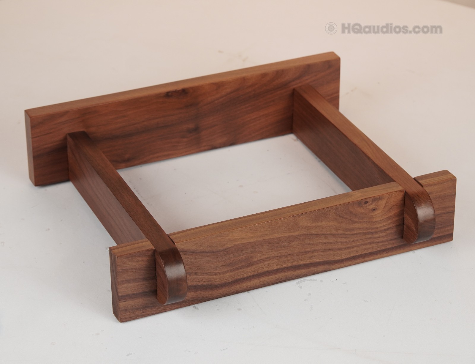 WRS425 Walnut Wood Speaker Stands (Pair) – for 12" Vintage Speakers-10 year WRT