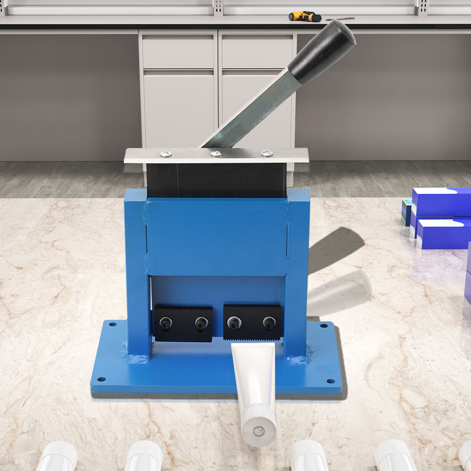 Aluminum Laminate Tube Crimping Sealing machine Manual Heavy Duty Tube Sealer