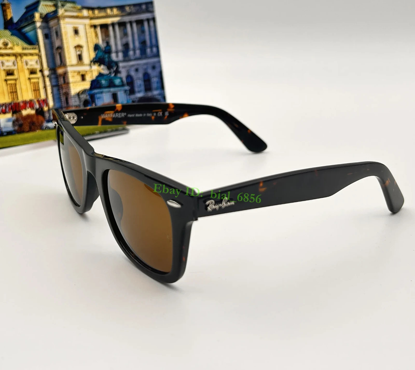 Ray-Ban Sunglasses RB2140 Original Wayfarer Tortoise Frame Brown Lenses 50mm