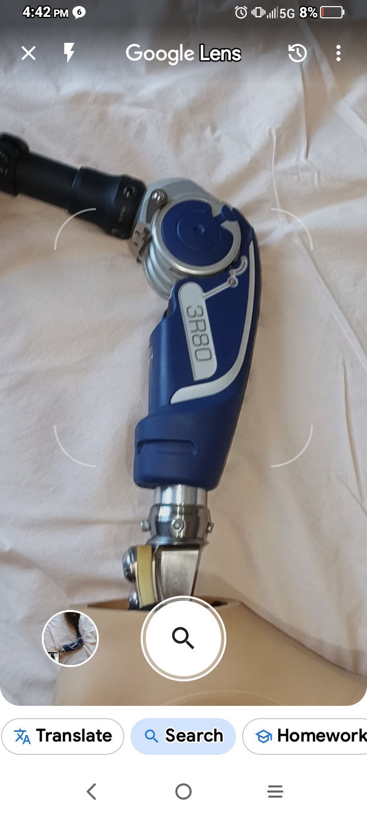 Ottobock 3R80 Prosthetic Knee Joint Leg - Model 3R80, MPN 3R80