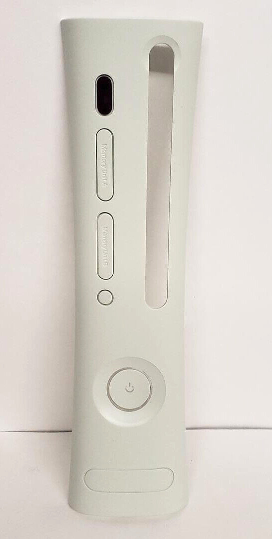 Faceplate for Xbox 360 Console Replacement WHITE Face plate Cover system