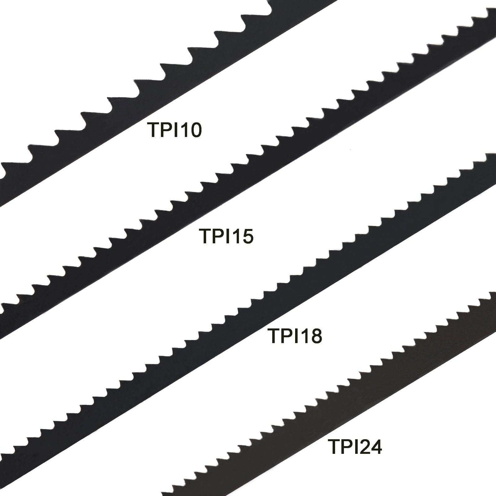 5-Inch Scroll Saw Blades Pin End Replacement 48-Pack for Woodworking
