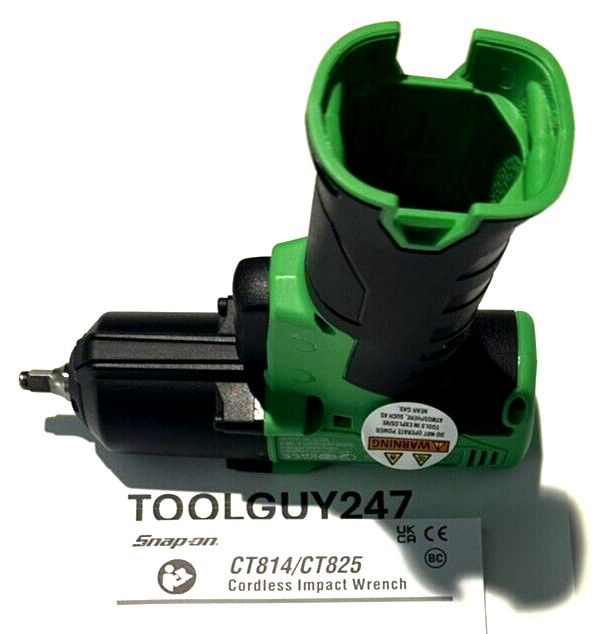 SNAP ON TOOLS NEW Lithium Ion CT825 G DB 14.4V 1/4" Dr Brushless Impact Wrench
