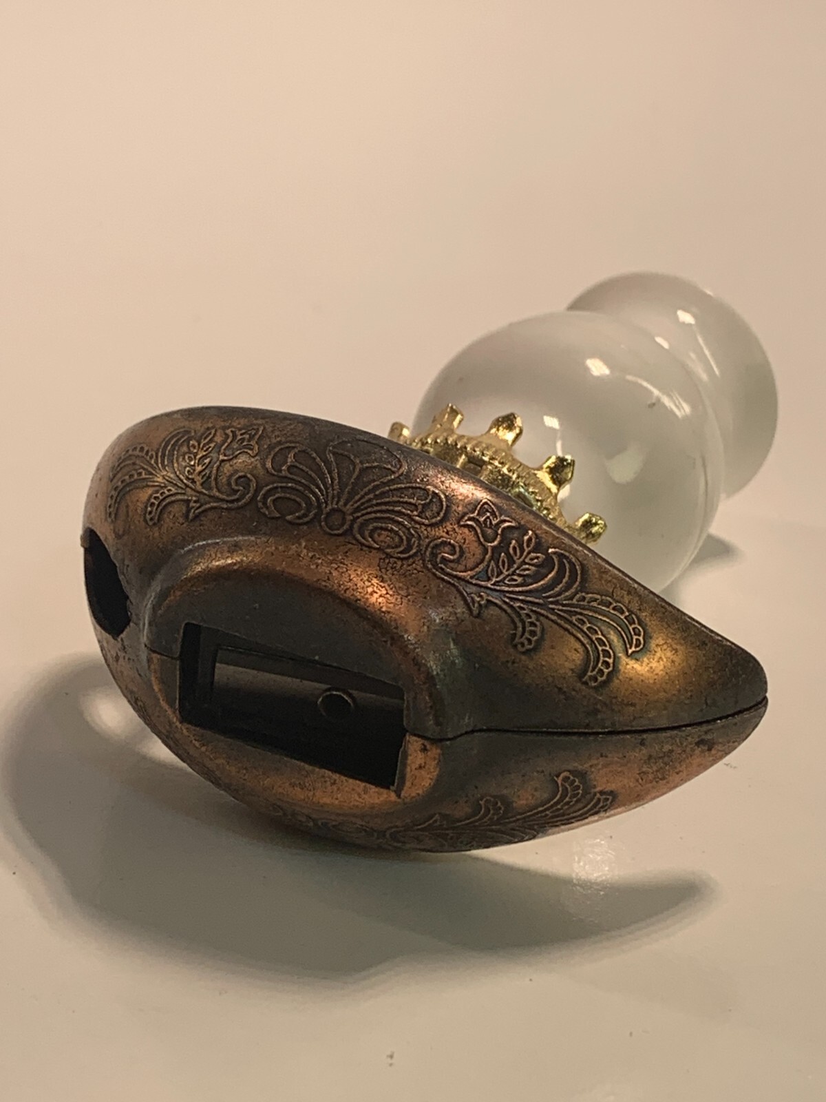 Vintage Die-Cast Pencil Sharpener Alibaba Style Aladdin Lamp t PSC3