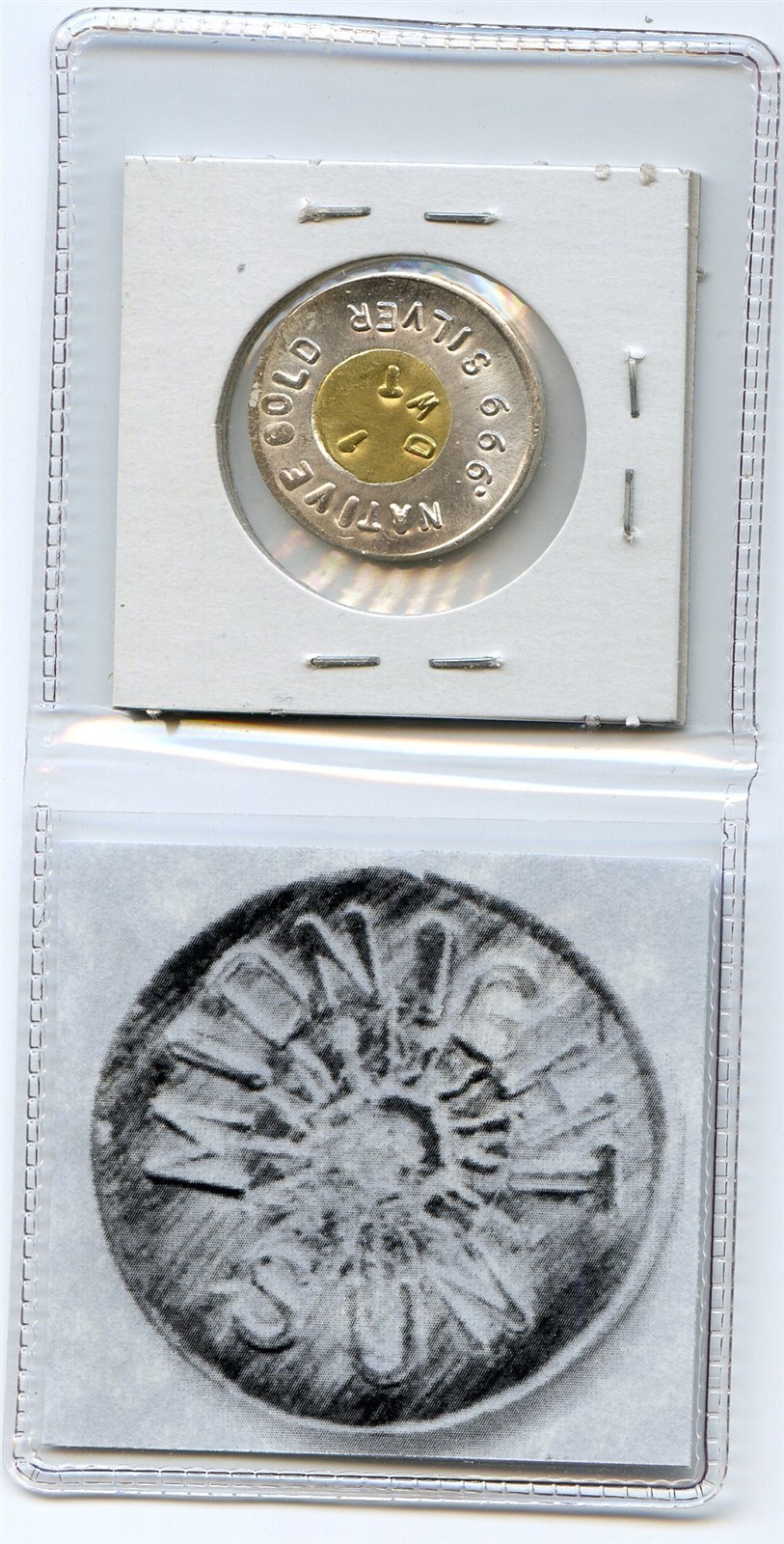 Limited Strike - Midnight Sun Alaska Bi-Metal Gold & Silver / 1DWT Gold & Silver