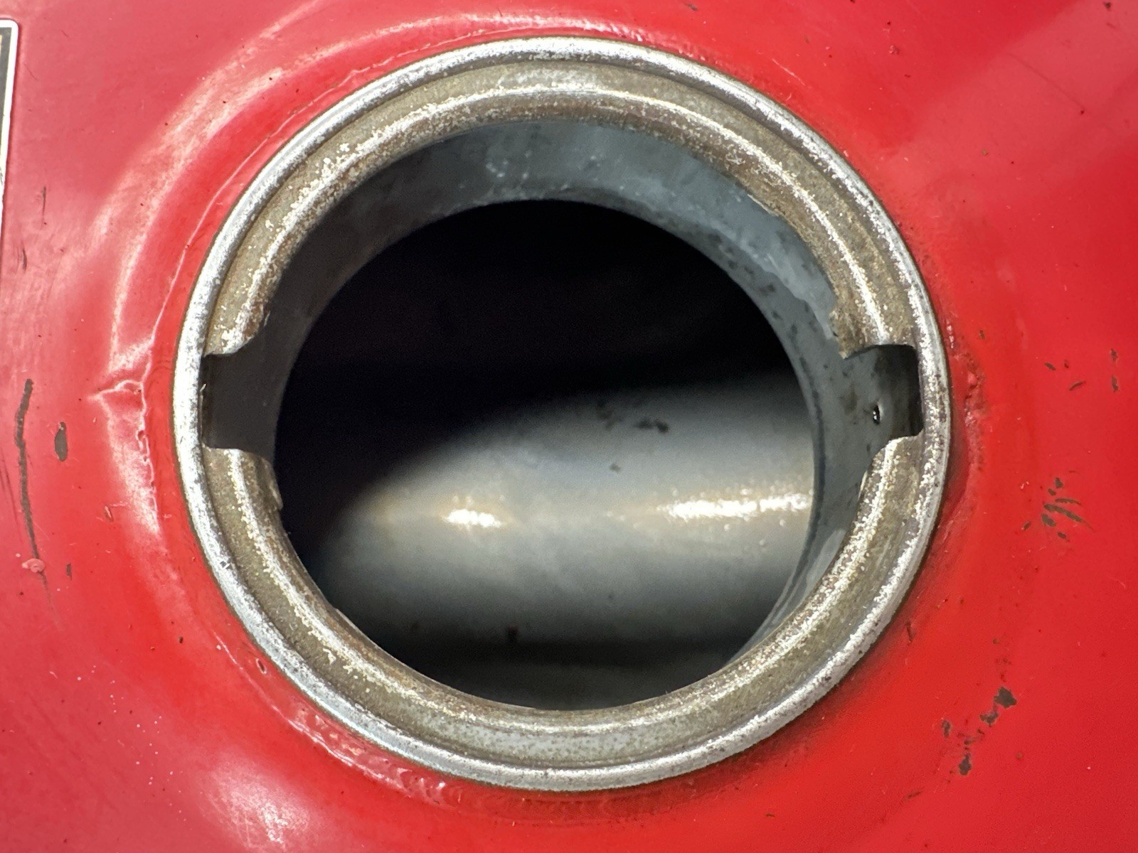 USED OEM 93-00 HONDA TRX300 TRX 300 TRX300FW FOURTRAX RED GAS FUEL TANK