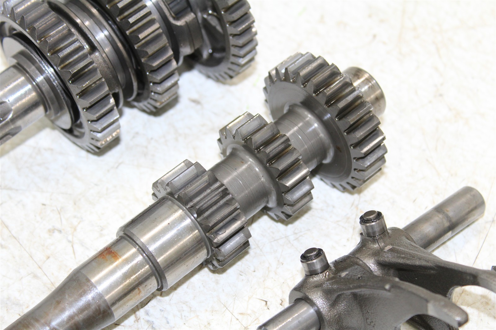 2006 Suzuki King Quad 700 4x4 Transmission Gears Shift Shaft Forks Drum 43054