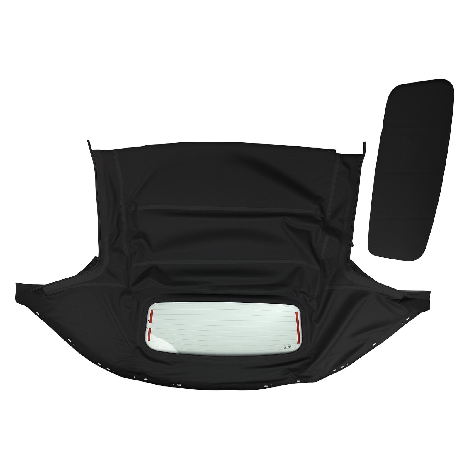 Black Glass Window Top for Mazda Miata 1990-2005 Convertible Soft Top Replace