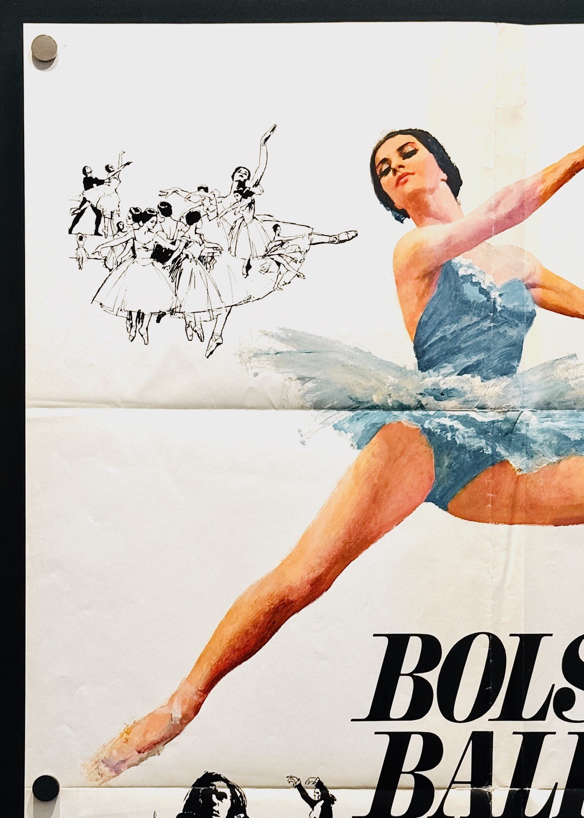 Bolshoi Ballet 67 (R-1973) Original One Sheet Movie Poster – Good **Musical**