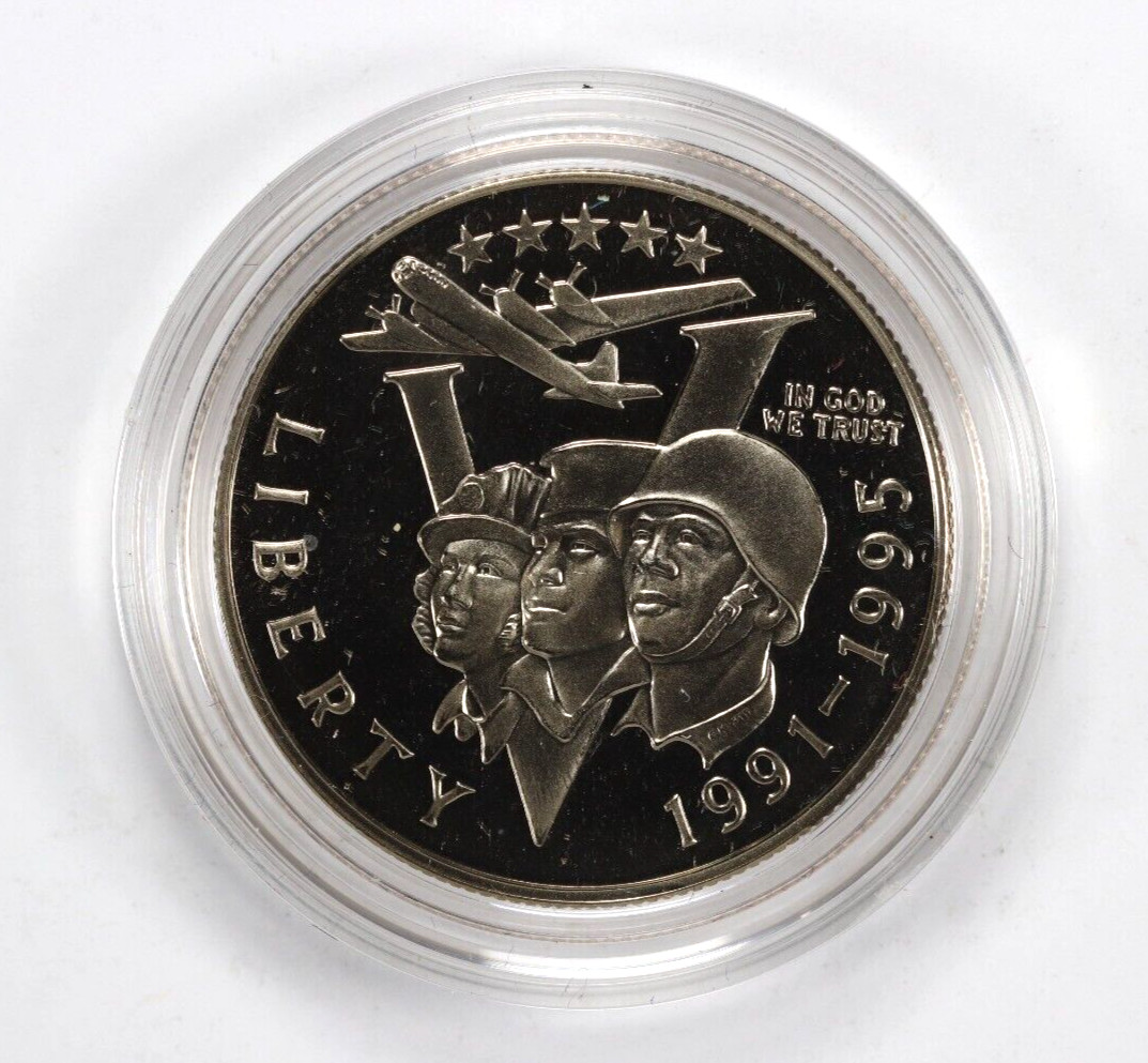 1993-P World War II Commemorative Proof Half Dollar