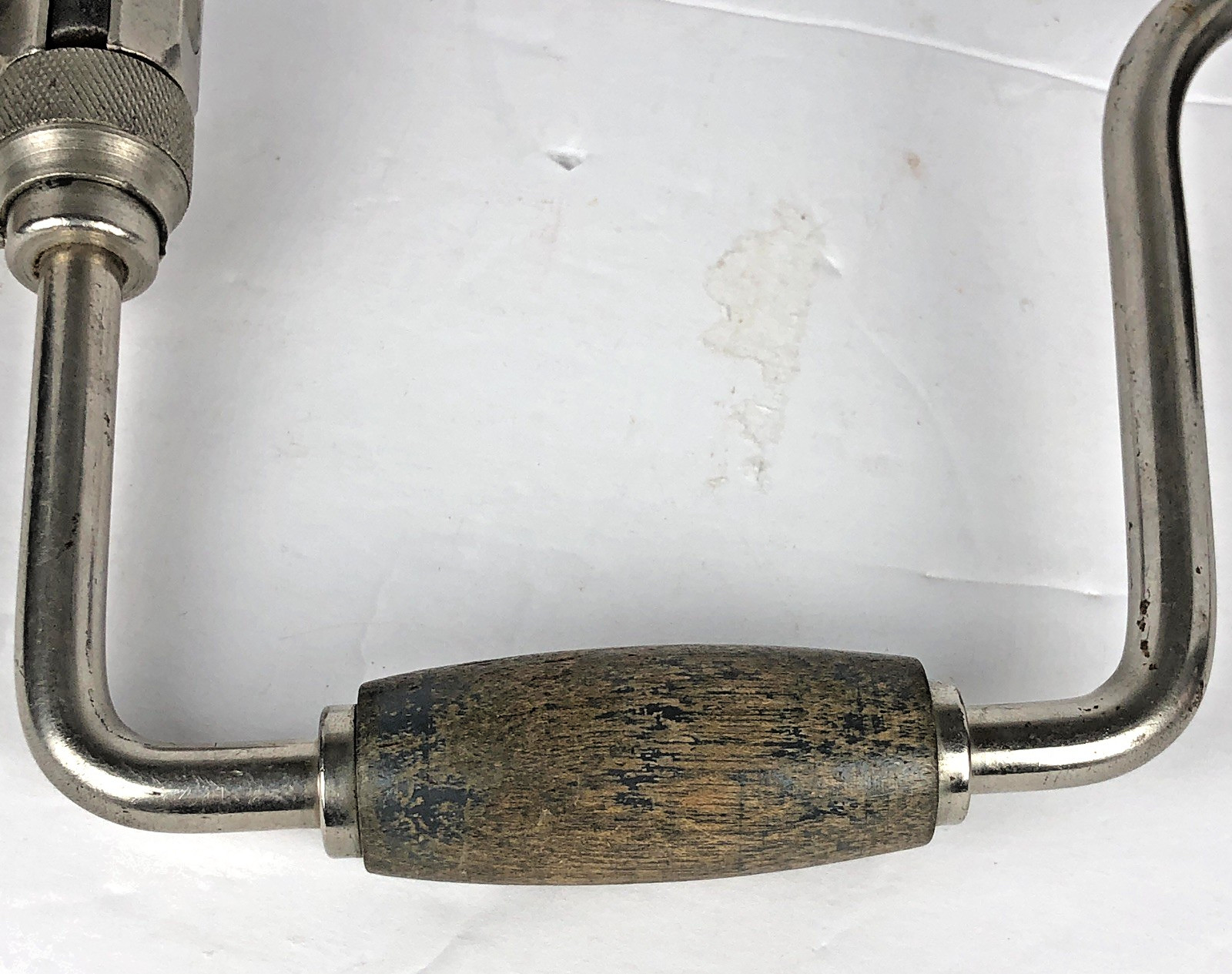 Stanley Ratcheting Hand Drill Brace No. H1253 w/ 10 Auger Drill Bits