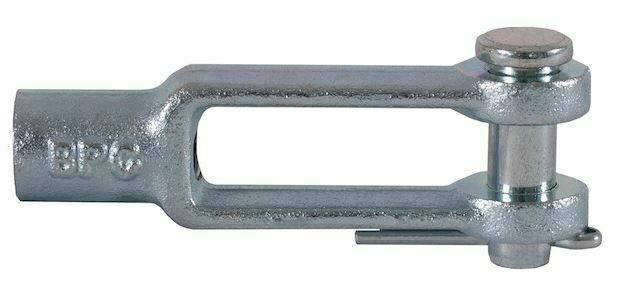 Buyers Products B27083AZKT, 5/16" Clevis w/ Pin & Cotter Pin Kit-Zinc Plated