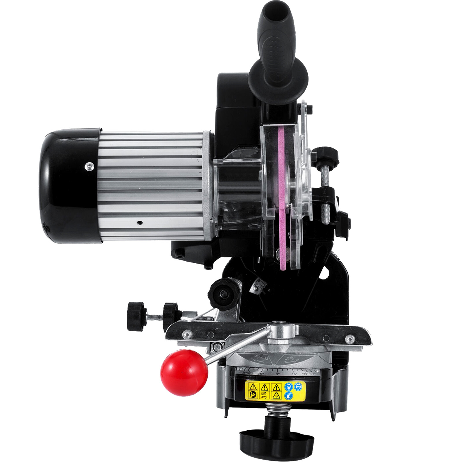 230W Chainsaw Sharpener Grinder w/ Grinding Wheels 1/8”&3/16” Sharpener 110V