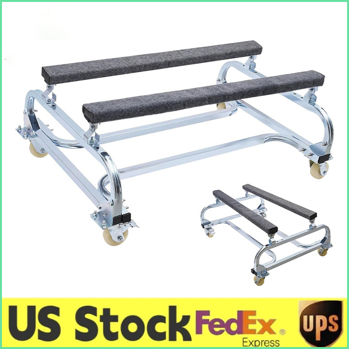 Adjustable Watercraft PWC Dolly Boat Jet Ski Dolly Stand Storage Cart W/1300lbs