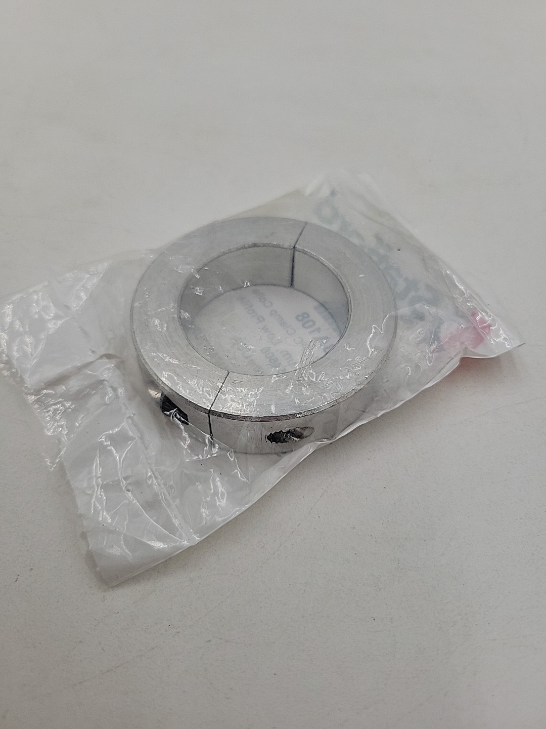 Stafford 8A108, 1-1/2" Aluminum Two-Piece Split Clamp Shaft Collars Low Profile