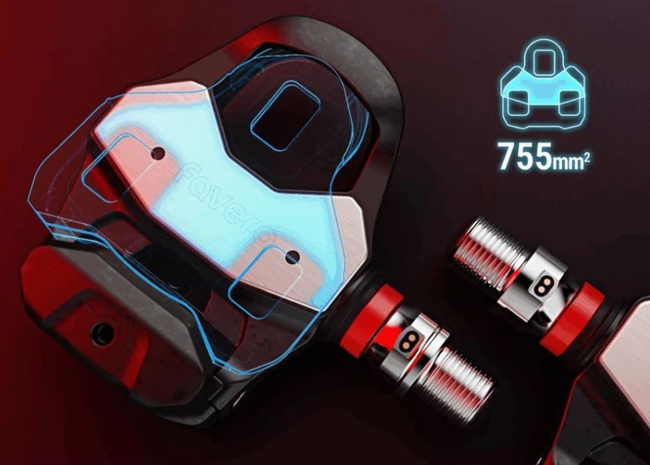 Favero Assioma PRO RL-1 Single Side Power Meter Pedals Look Keo Compatible