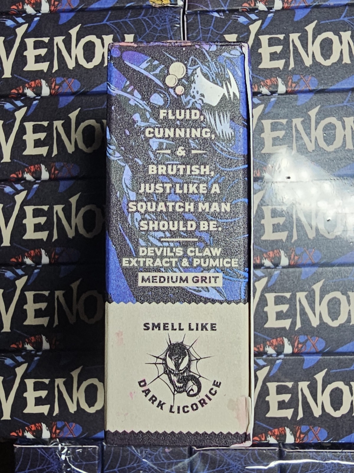 Dr. Squatch Limited Edition Symbiote Plunge Natural Soap Bricc Marvel Venom
