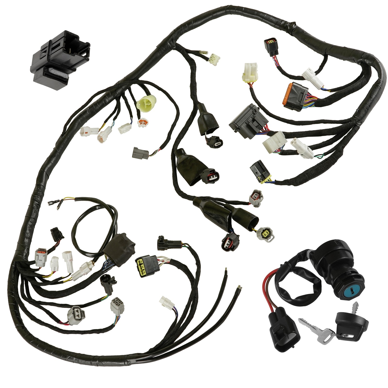 Wiring Harness Switch Key Relay For Yamaha Raptor 700 700R YFM700R 2013-2014