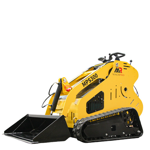 Mini Skid Steer Track Loader | 13.5HP GAS Engine |Tracked |FREE SHIPPING YELLOW
