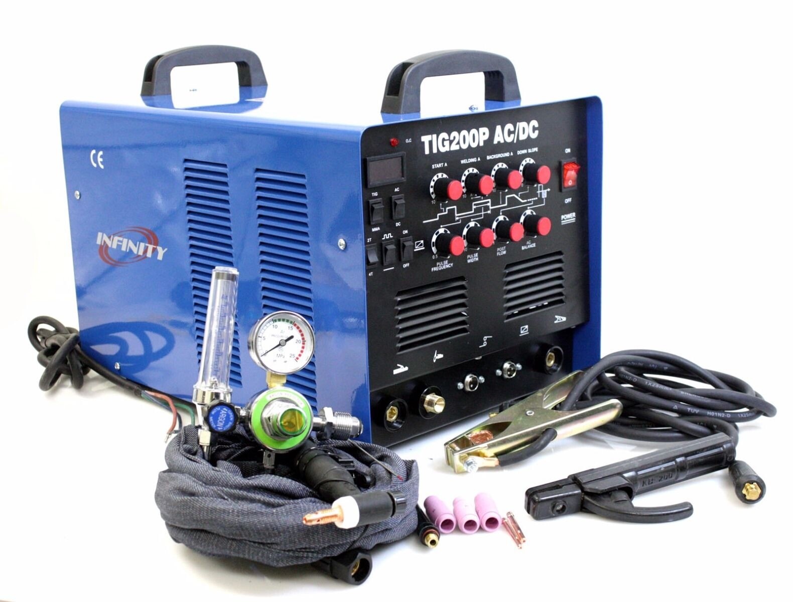 TIG200P 200A TIG MMA Pulse DC Inverter Welding Mmachine Stainless Alumium Welder
