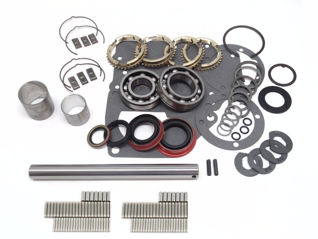 Ford RWD Toploader 4-speed Deluxe Transmission Rebuild Kit 1964-1973
