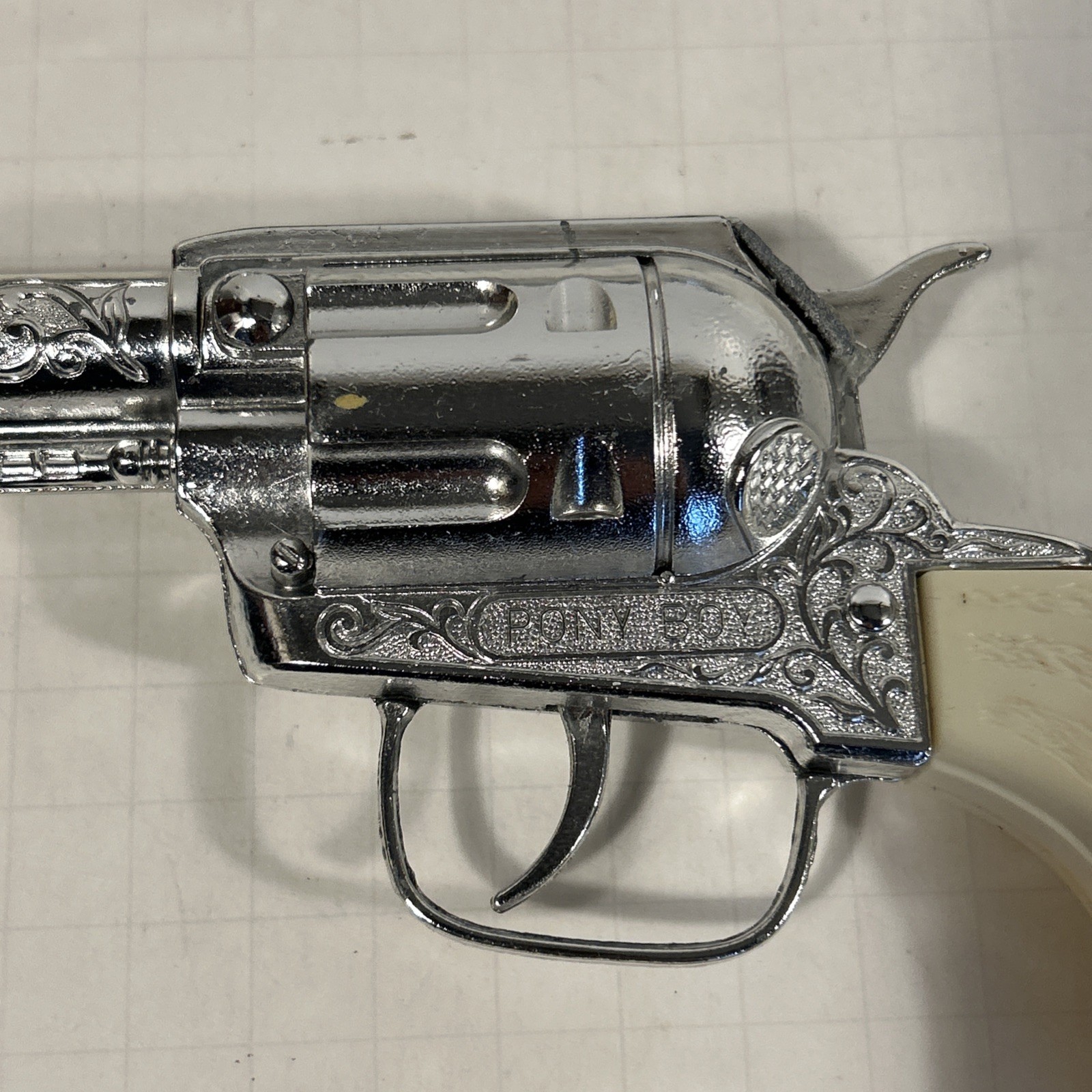 Lot Of 2 VINTAGE PONY BOY GUN PISTOL WESTERN COWBOY COLLECTORS