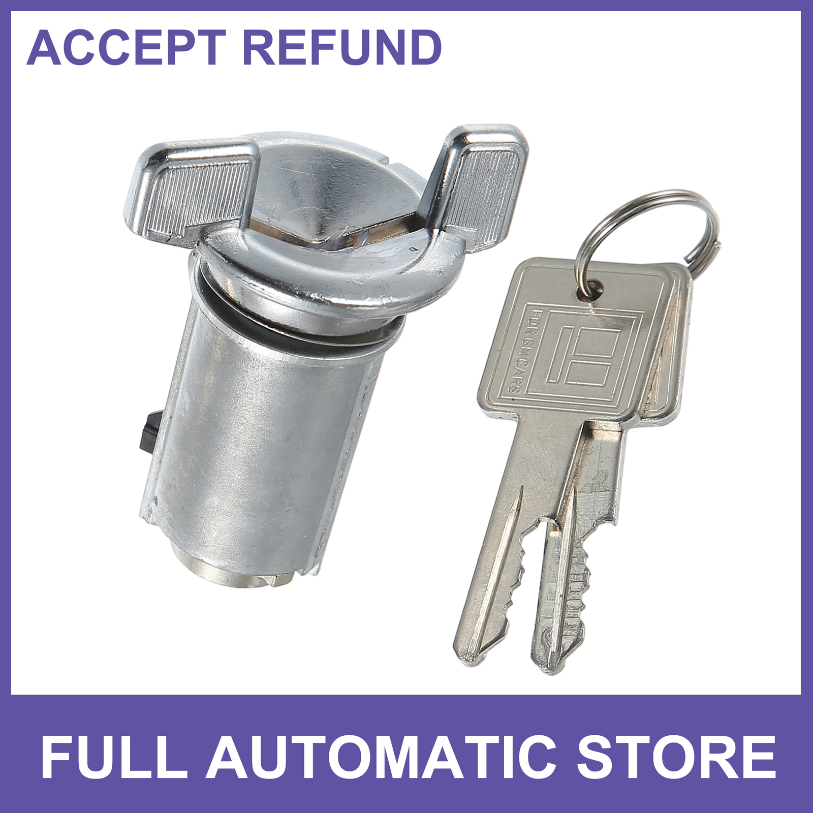 Car Ignition Starter Switch Lock Cylinder W/ Key Single Custom for Jeep Wrangler