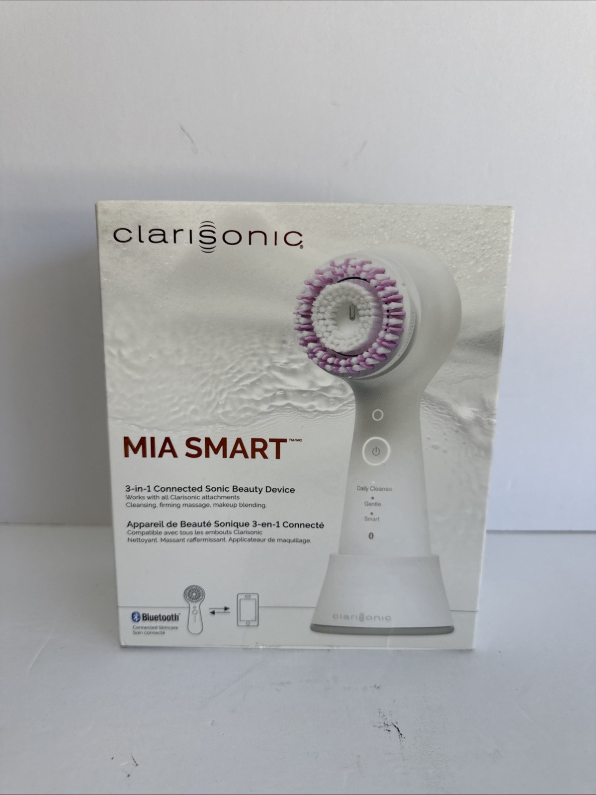 Clarisonic Mia Smart 3-in-1 Connected Sonic Facial Cleaning Device - Open Box