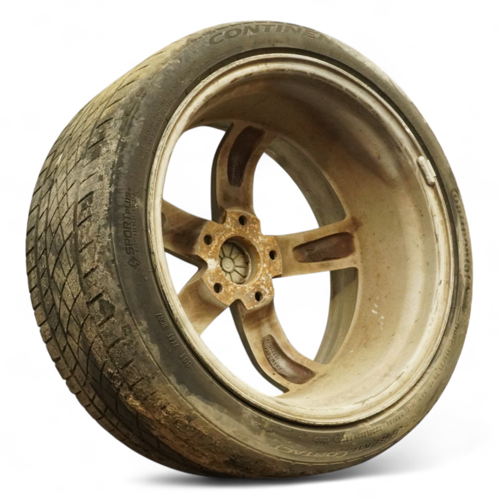 03-08 Bmw Z4 E85 Wheel Rim Alloy 18X9.5J 5Lug-120Mm 5 Spoke Aluminum W Tire OEM